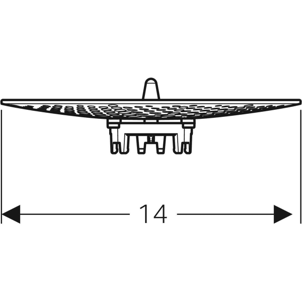 Keramag Geberit Drain Strainer For Trap Adapter D140