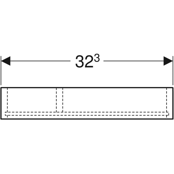 Keramag Geberit Drawer Insert T-partition For Top Drawer