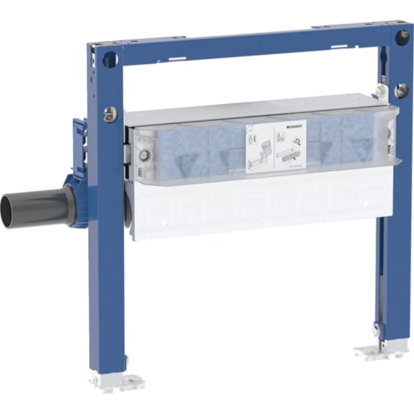 keramag Geberit Duofix element for shower 50 cm with CleanWall wall drain for screed height at inlet 90–250 mm