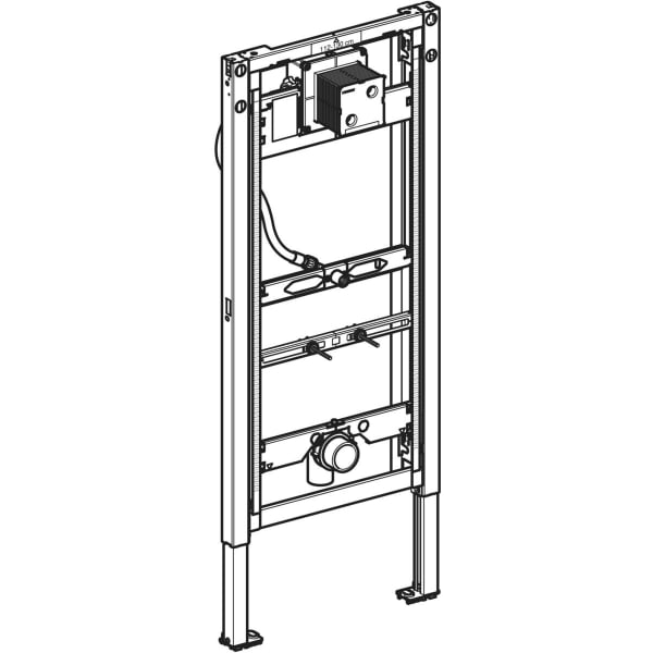 Keramag Geberit Duofix Element For Urinal 112–130 Cm Universal For Spray Head