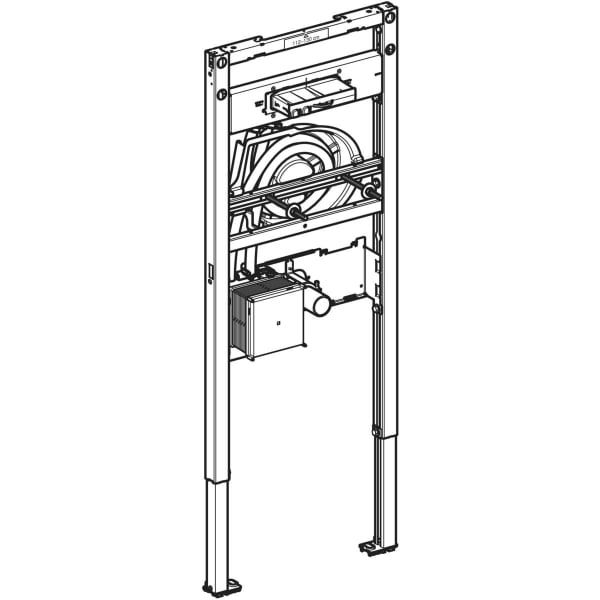 Keramag Geberit Duofix Element For Washbasin 112–130 Cm Geberit ONE Wall-mounted Tap With Concealed Function Box