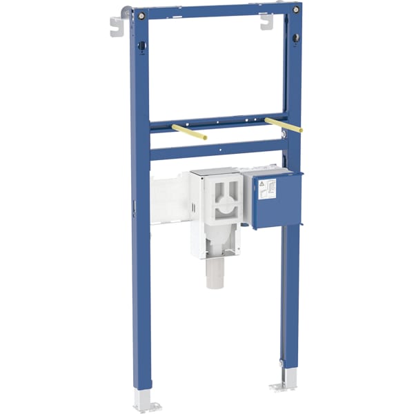 keramag Geberit Duofix element for washbasin 112 cm electronic deck-mounted tap with concealed function box with concealed trap