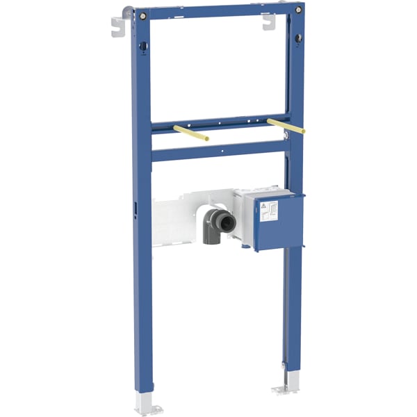 keramag Geberit Duofix element for washbasin 112 cm electronic deck-mounted tap with concealed function box