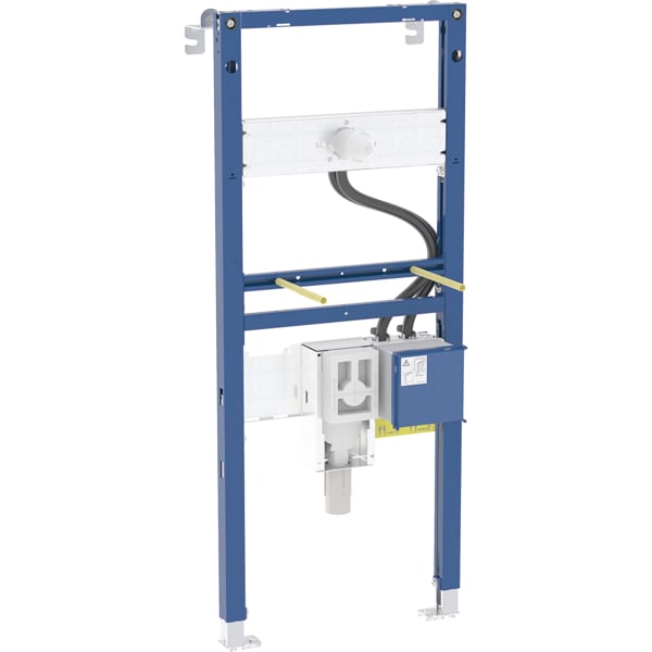 keramag Geberit Duofix element for washbasin 130 cm electronic wall-mounted tap with concealed function box with concealed trap