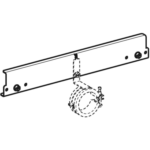 Keramag Geberit Duofix Fastening For Central Drain Between Two Elements For Washbasin