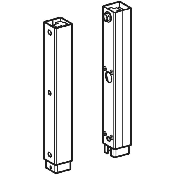 Keramag Geberit Duofix Set Of Foot Extensions 20 Cm Length