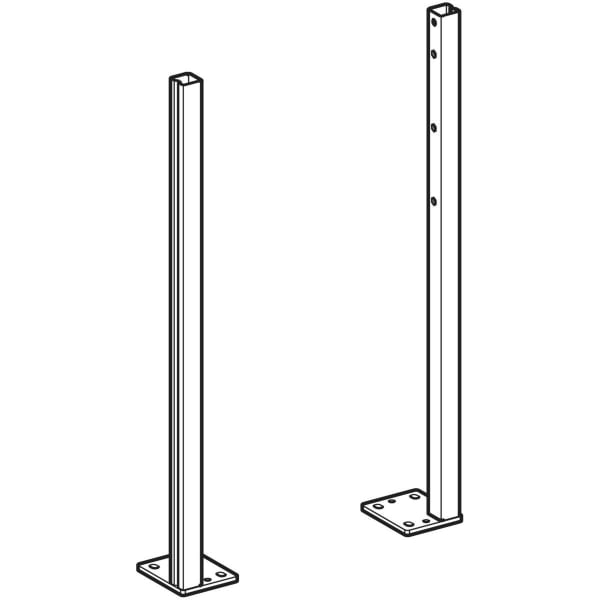 Keramag Geberit Duofix Set Of Leg Supports With Large Foot Plate For Floor Constructions 25–45 Cm