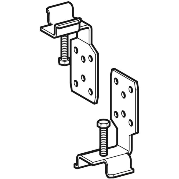 Keramag Geberit Duofix Set Of Twist-in Fastening Brackets