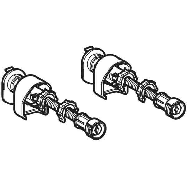 Keramag Geberit Duofix Set Of Wall Anchors For Single And System Installation