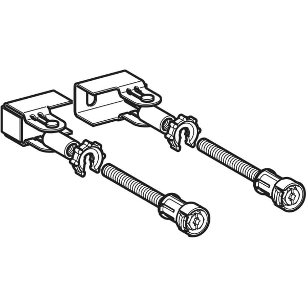 Keramag Geberit Duofix Set Of Wall Anchors For Single Installation Corner Construction
