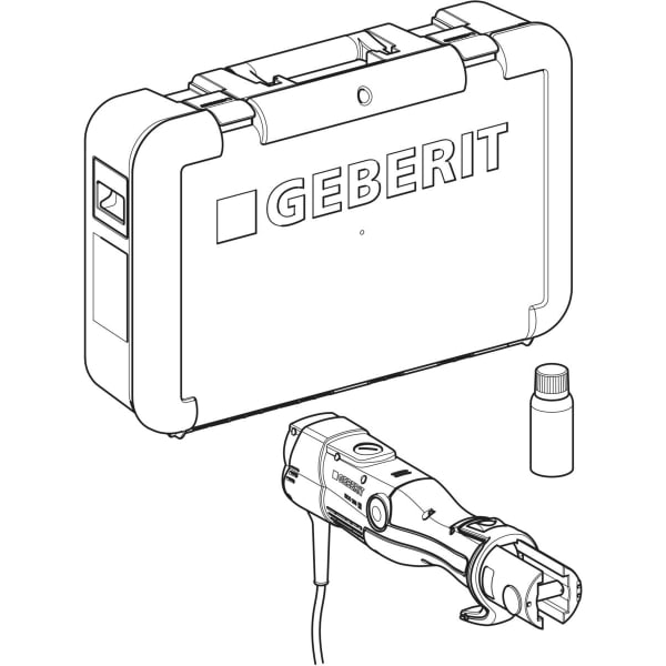 Keramag Geberit ECO 203 Pressing Tool [2] 230 V In Case
