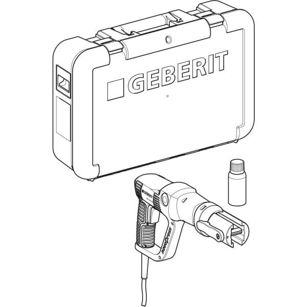 Keramag Geberit EFP 203 Pressing Tool [2] 230 V In Case