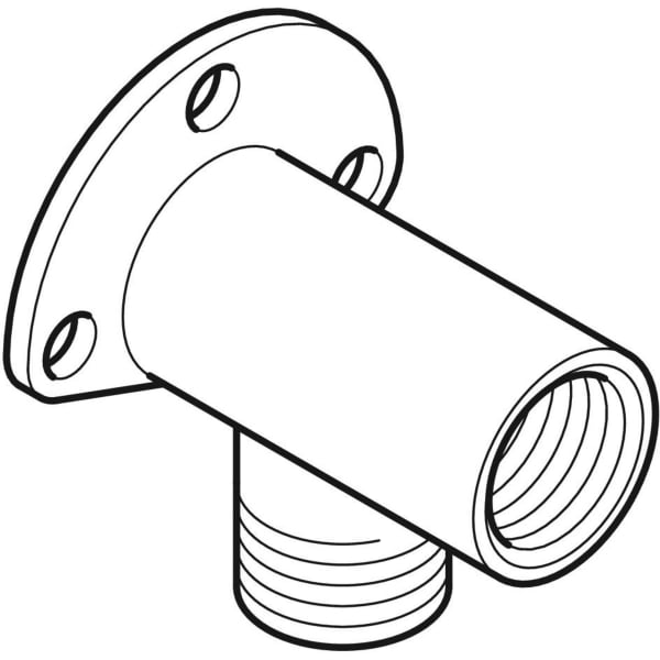 Keramag Geberit Elbow Tap Connector 90° With Male Thread And Soldering Socket
