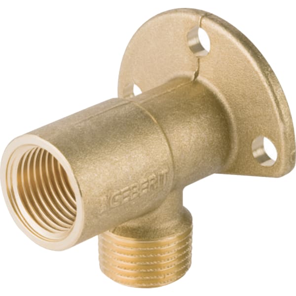 keramag Geberit elbow tap connector 90° with male thread and soldering socket
