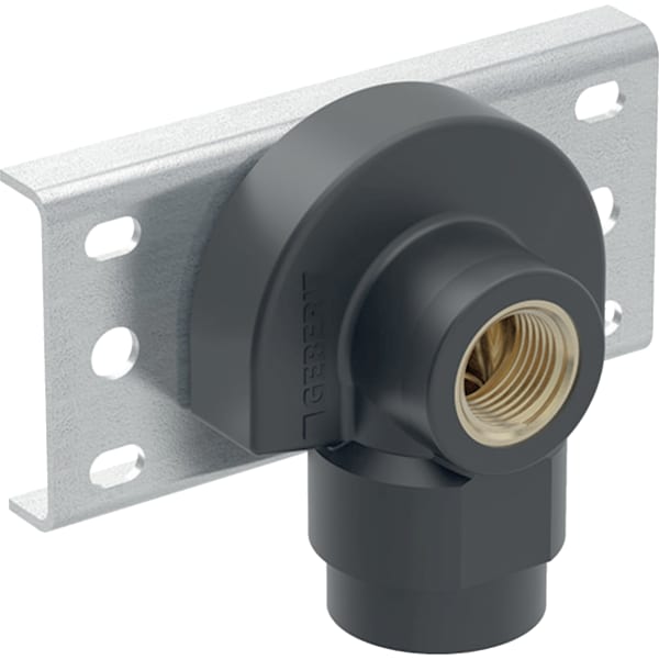 keramag Geberit elbow tap connector 90° with male thread MF 1/2" premounted single