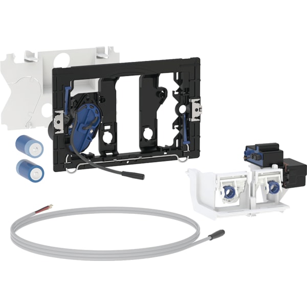 keramag Geberit electronic WC flush control battery operation for Sigma concealed cistern 12 cm for external button