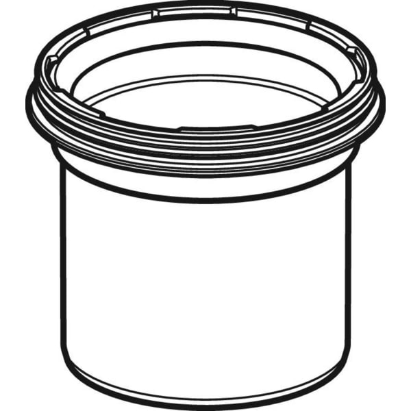 Keramag Geberit Extension Piece For Floor Drains 13 X 13 Cm