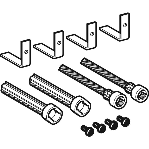 Keramag Geberit Extension Set For Sigma Omega And Kappa Concealed Cisterns