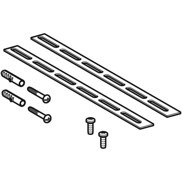 Keramag Geberit Fastening Material For Installation Set For CleanLine Shower Channels
