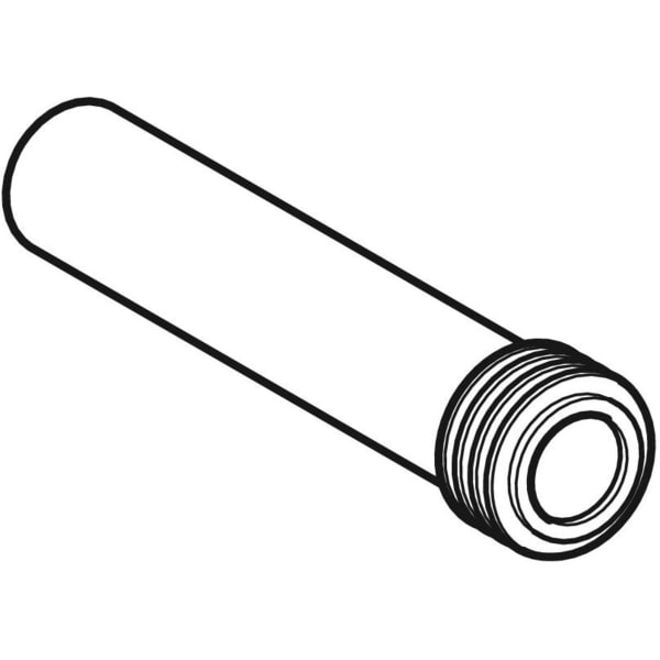 Keramag Geberit Flush Bend Extension For Urinal With Sleeve