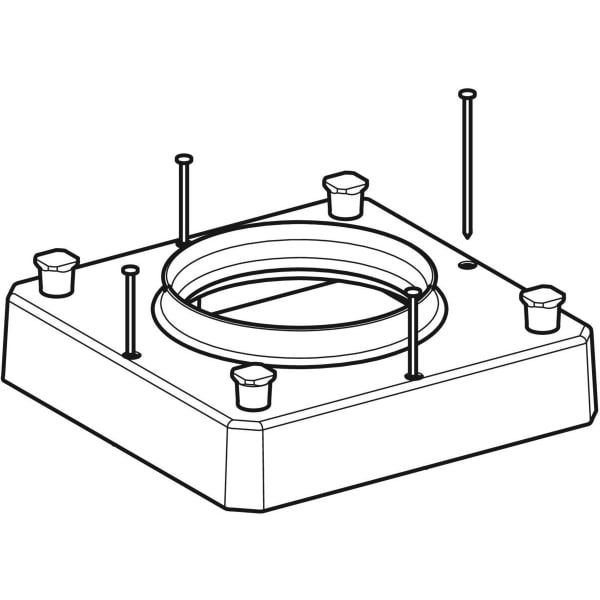 Keramag Geberit Formwork Guard With Integrated Fastening