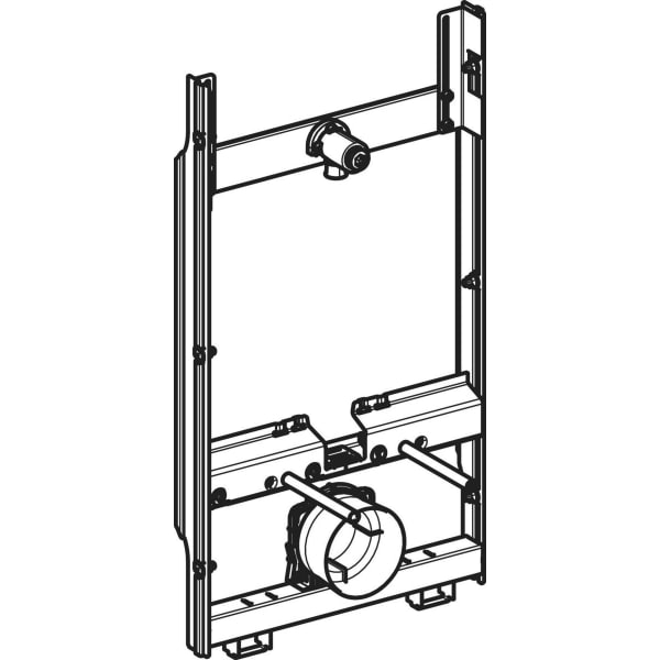 Keramag Geberit GIS Element For Wall-hung WC With Close-coupled Exposed Cistern 95 Cm