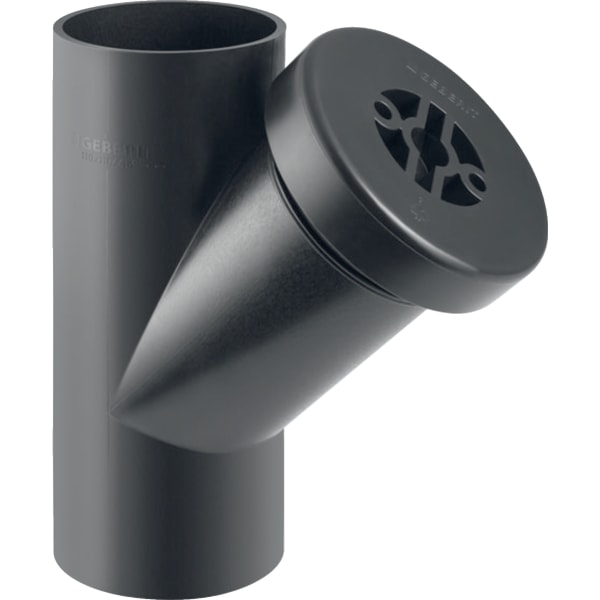 keramag Geberit HDPE access pipe 45° with round service opening