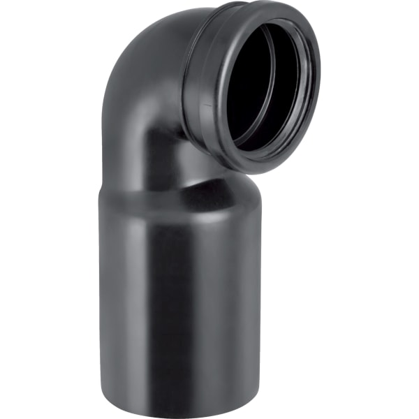 keramag Geberit HDPE connection bend 90° for wall-hung WC with extension