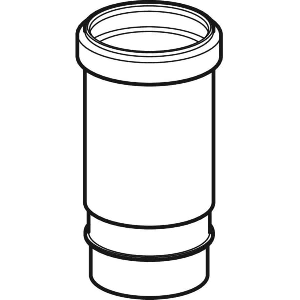 Keramag Geberit HDPE Expansion Socket With Double Flange