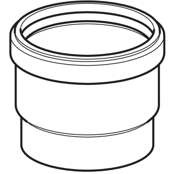 Keramag Geberit HDPE Ring Seal Socket With Lip Seal