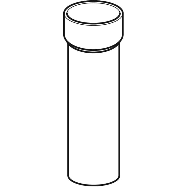 Keramag Geberit HDPE Straight Connector For Floor-standing WC