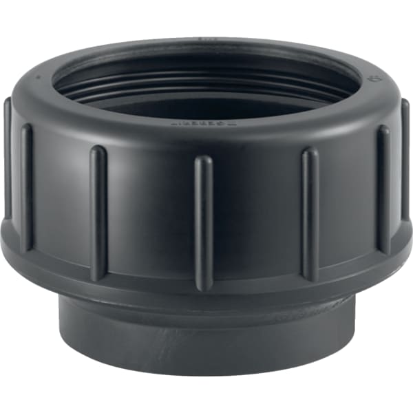 keramag Geberit HDPE threaded connector with compression joint
