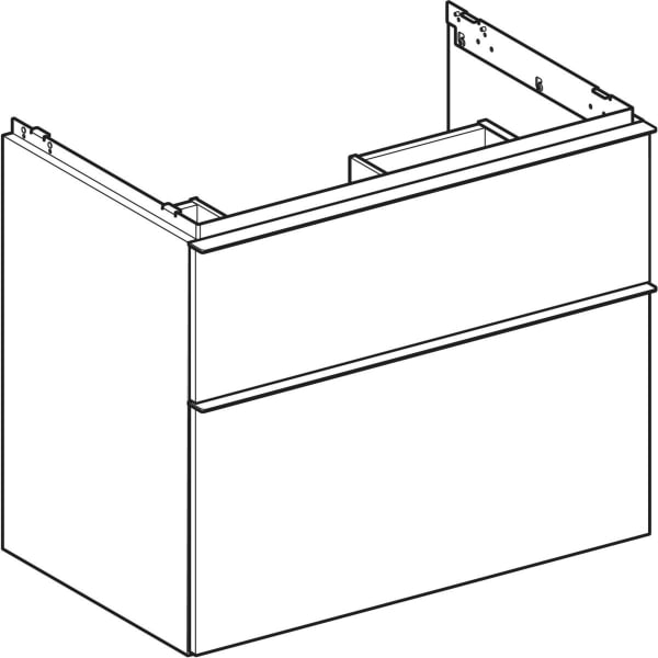 Keramag Geberit ICon Cabinet For Washbasin With Two Drawers