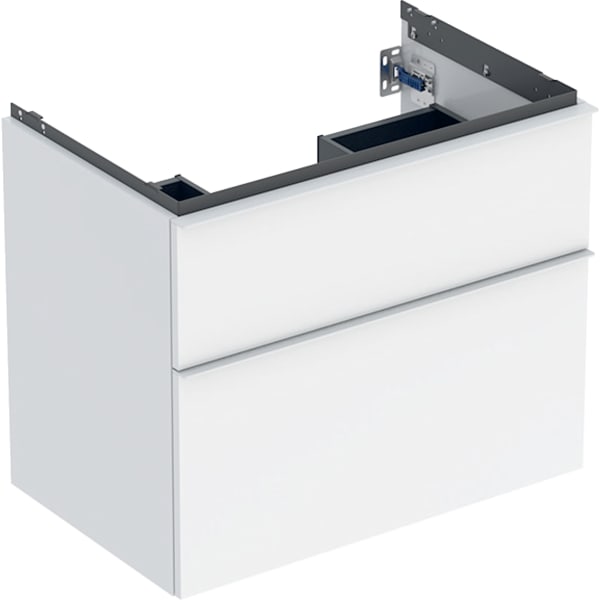 keramag Geberit iCon cabinet for washbasin with two drawers