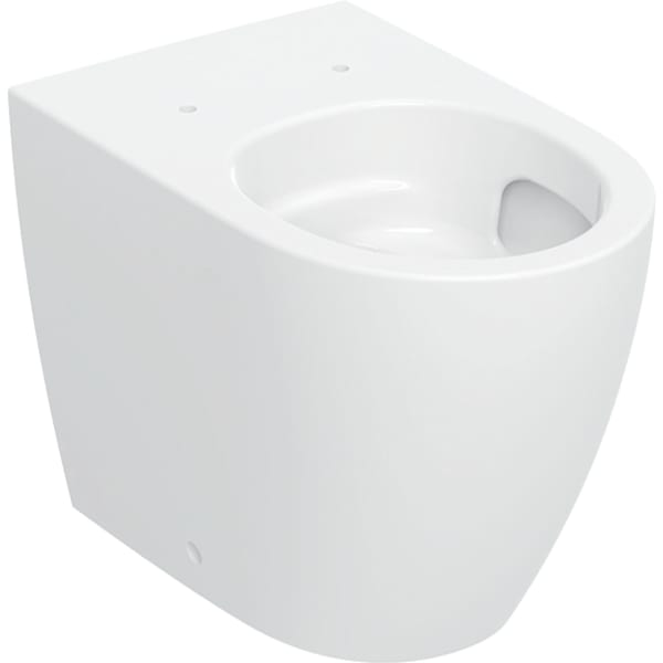 keramag Geberit iCon floor-standing WC back-to-wall shrouded TurboFlush
