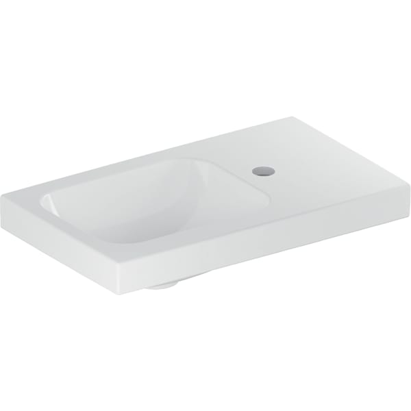 keramag Geberit iCon Light handrinse basin with shelf surface