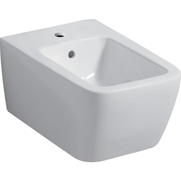keramag Geberit iCon Square wall-hung bidet shrouded