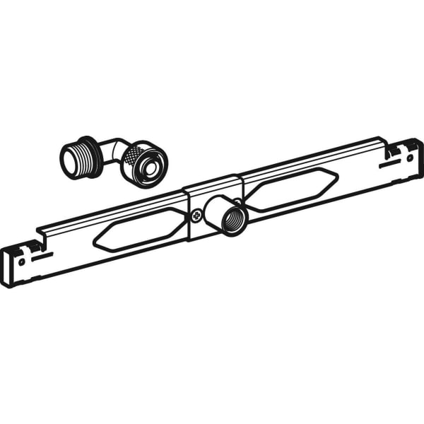 Keramag Geberit Inlet Crossbar For Urinal With Spray Head