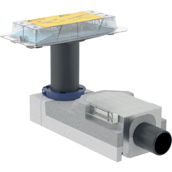 keramag Geberit installation set for CleanLine shower channel for screed height at inlet 90–220 mm