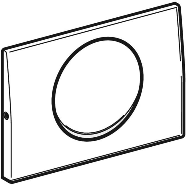 Keramag Geberit Mambo Actuator Plate Round For Stop-and-go Flush Screwable