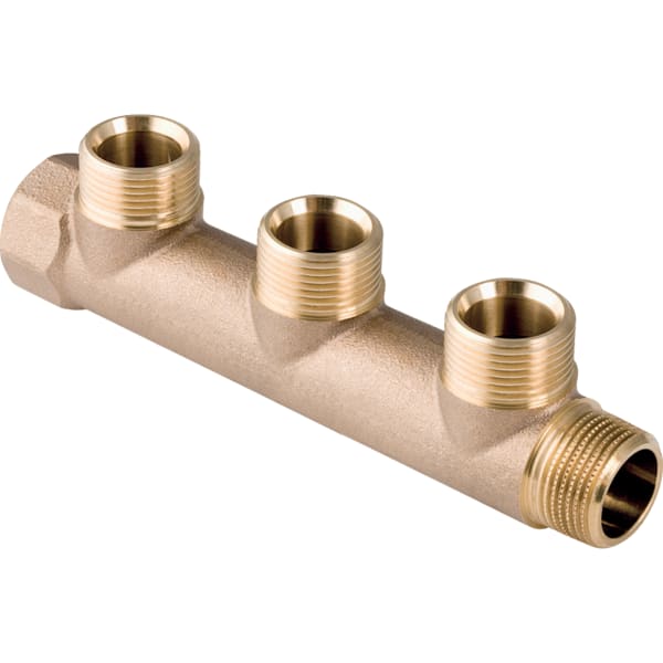 Keramag Geberit Manifold With Threaded Connection And Connection Nipple For Manifold For Euro Cone