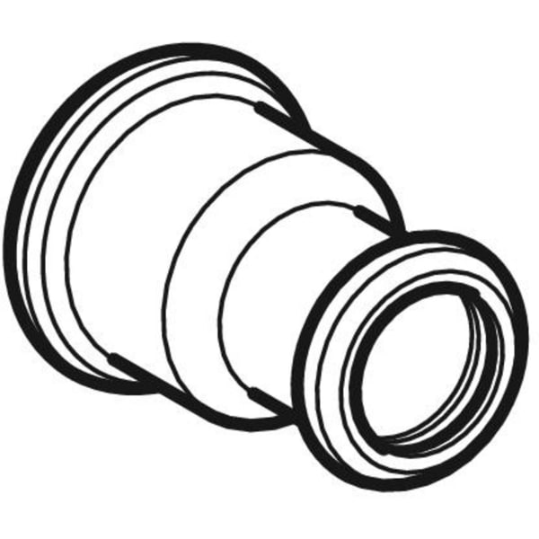 Keramag Geberit Mapress Carbon Steel Coupling Reduced