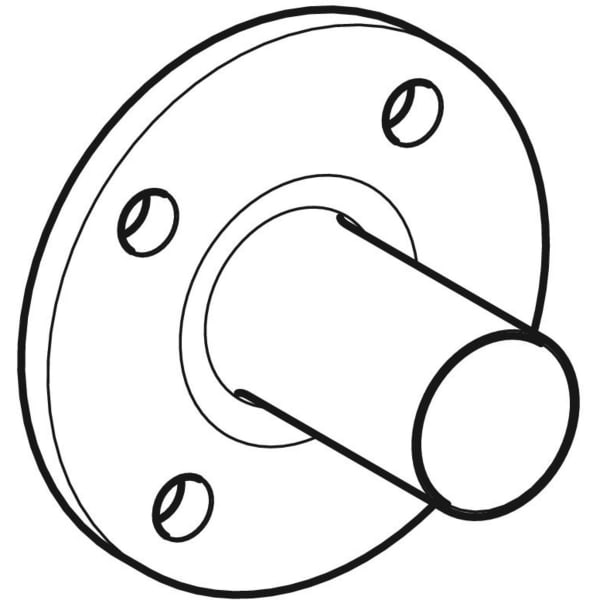 Keramag Geberit Mapress Carbon Steel Flange PN 10/16 With Plain End