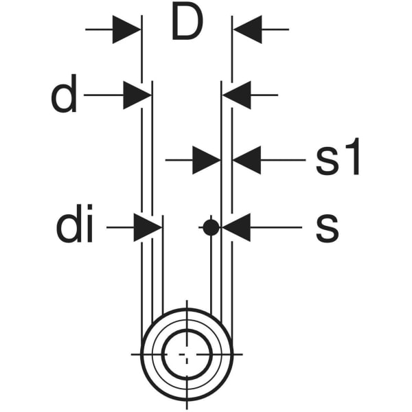 Keramag Geberit Mapress Carbon Steel System Pipe Plastic-jacketed