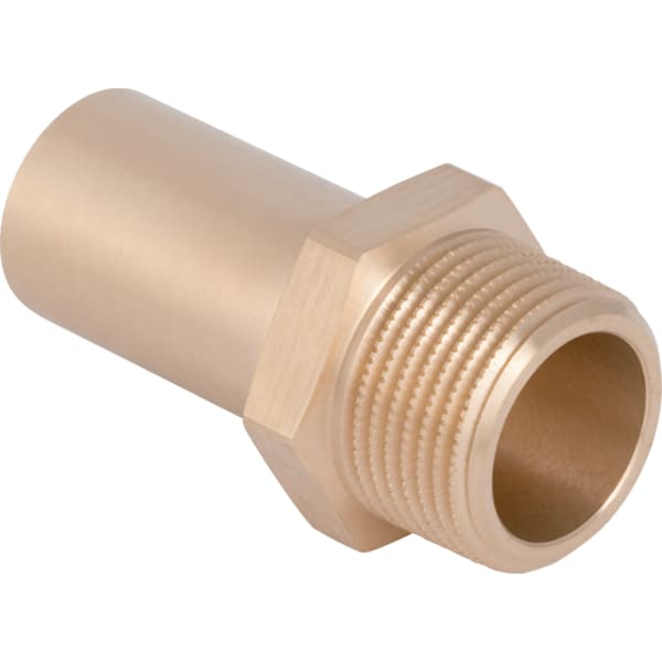 keramag Geberit Mapress Copper adapter with male thread and plain end
