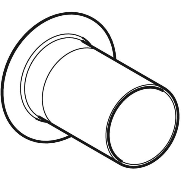 Keramag Geberit Mapress Copper Flanged Stub With Plain End For Loose Flange PN 10/16