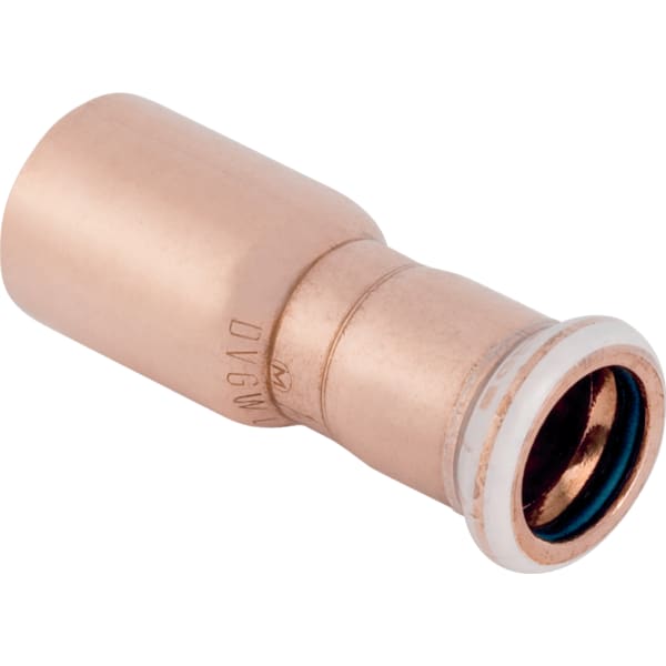 keramag Geberit Mapress Copper reducer with plain end (FKM blue)