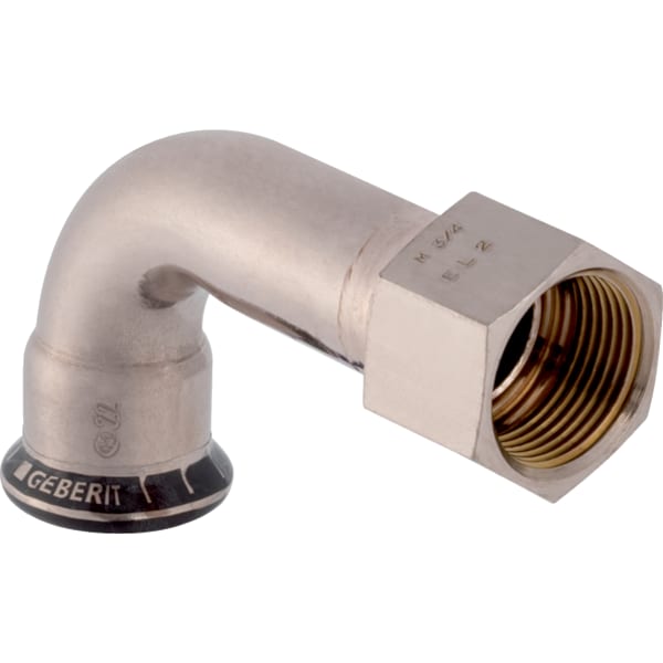 keramag Geberit Mapress CuNiFe bend adapter 90° with female thread