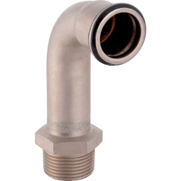 keramag Geberit Mapress CuNiFe bend adapter 90° with male thread