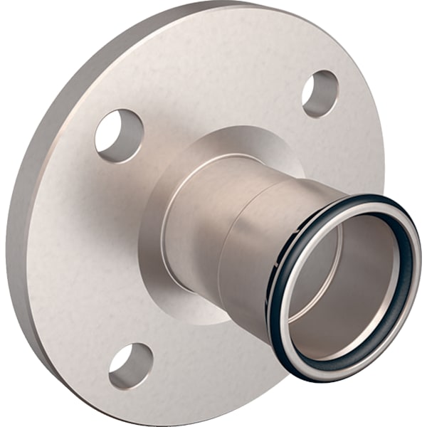 keramag Geberit Mapress CuNiFe flange PN 10/16 with pressing socket